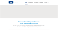 Desktop Screenshot of cirm.nl