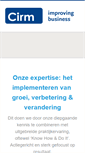 Mobile Screenshot of cirm.nl