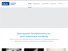 Tablet Screenshot of cirm.nl