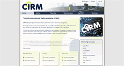 Desktop Screenshot of cirm.org