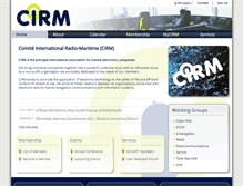 Tablet Screenshot of cirm.org